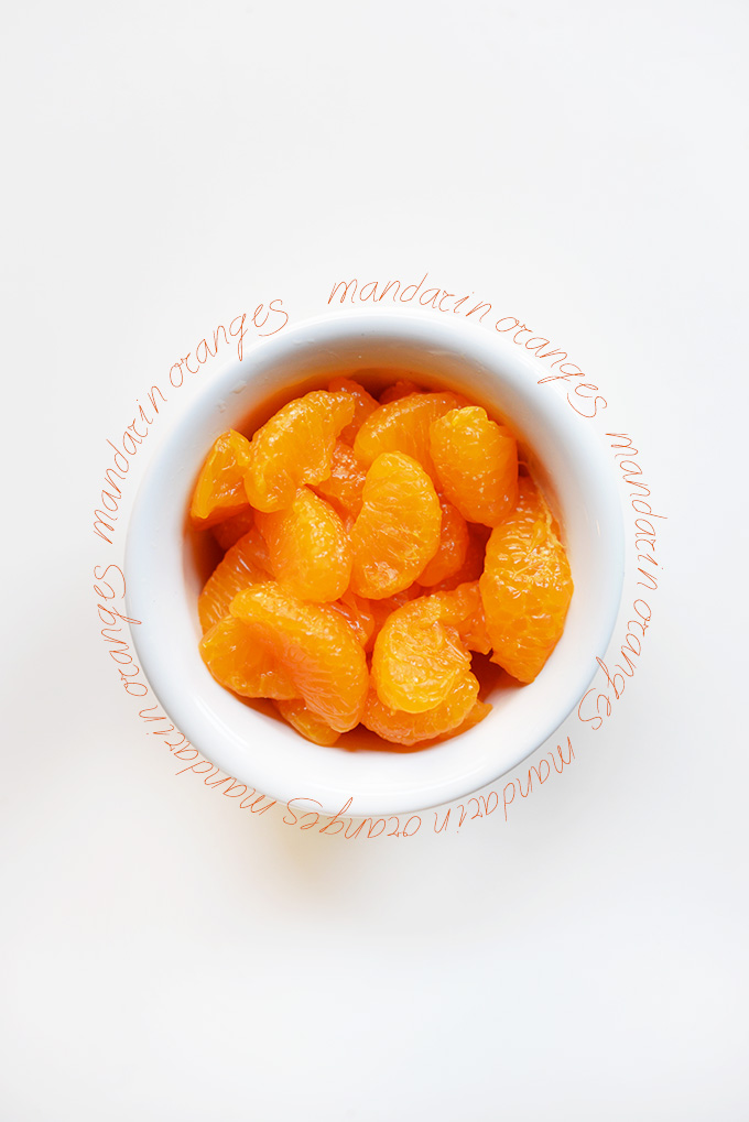 Bowl of mandarin oranges for adding to homemade fruit popsicles