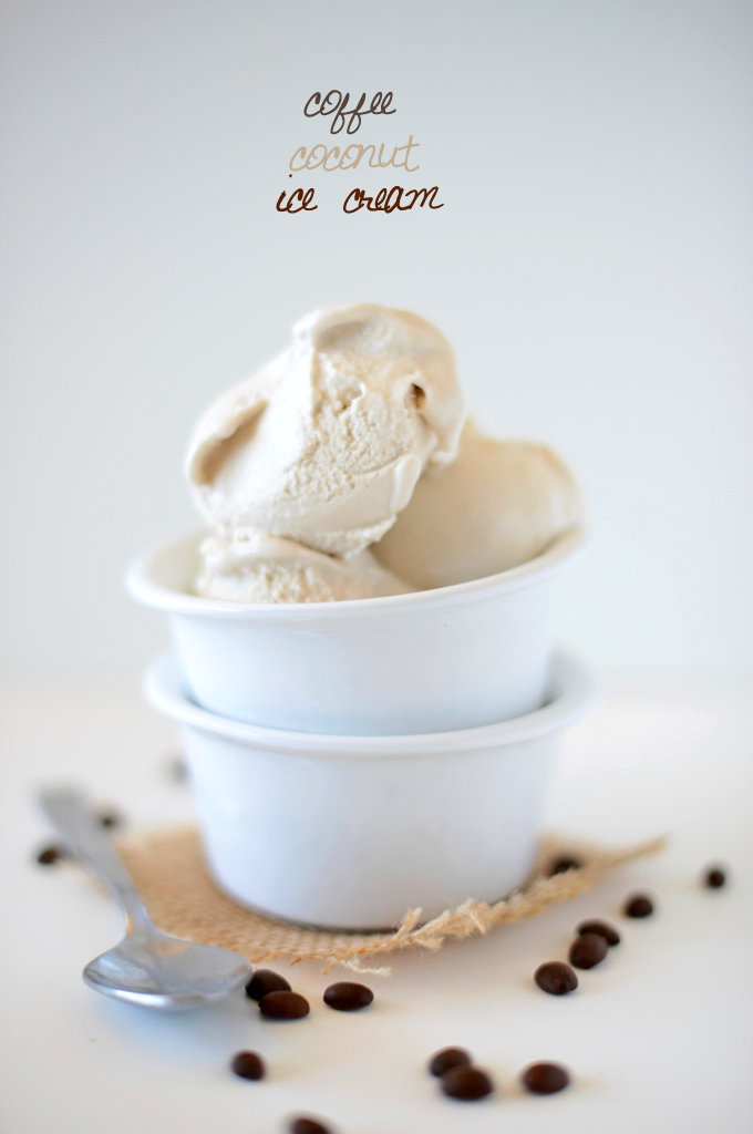 Coffee Coconut Ice Cream | Minimalist