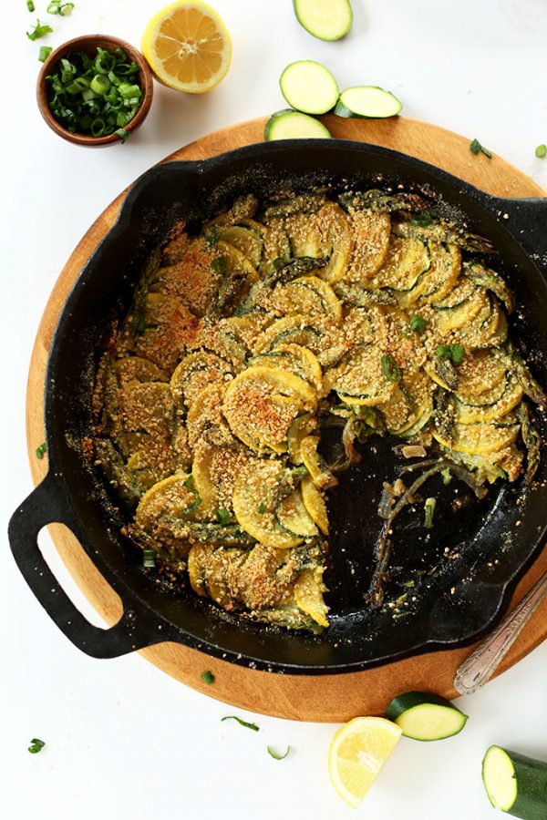 Vegan Zucchini Gratin Minimalist Baker Recipes
