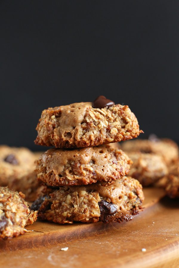 Vegan Peanut Butter Chocolate Chip Cookies Minimalist Baker Recipes