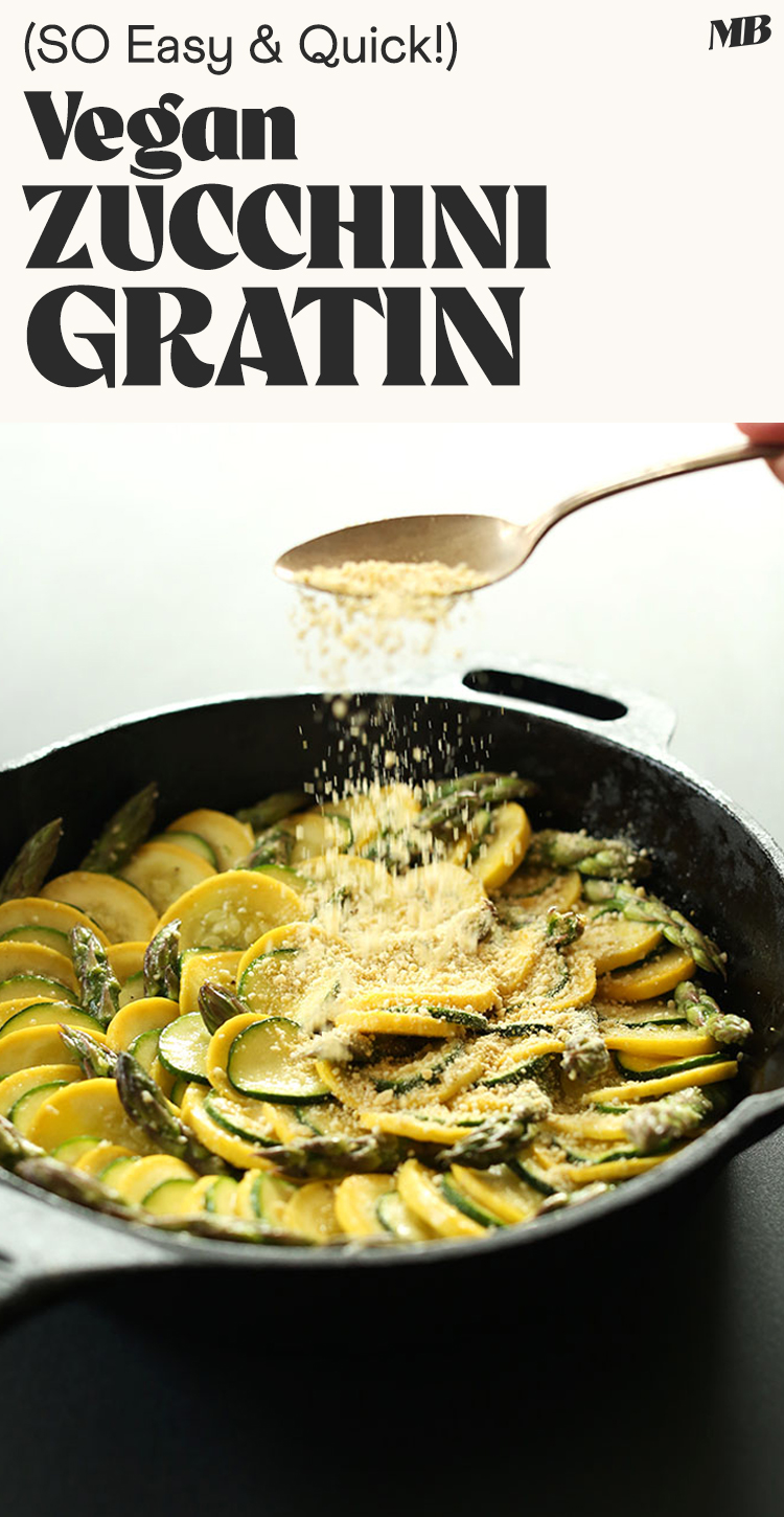 Vegan Zucchini Gratin Minimalist Baker Recipes