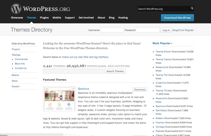 wordpress theme deepfocus repository