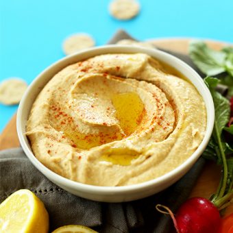 EASY Microwave Hummus Recipe | Minimalist Baker Recipes