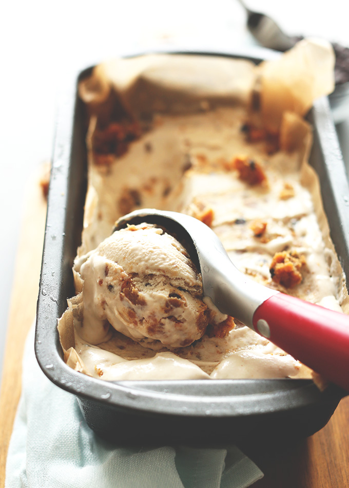 EASY Vegan Peanut Butter Chocolate Chip Cookie Dough ICE CREAM! 10 ingredients, no fancy methods, MEGA delicious and extra creamy