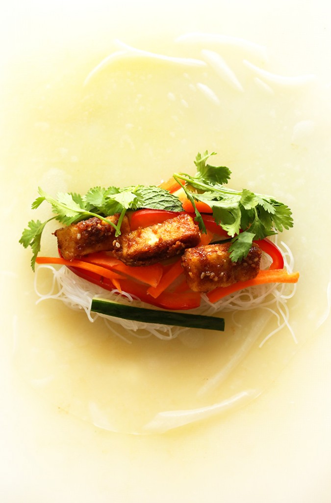 Tofu Vietnamese Spring Rolls | Minimalist Baker Recipes