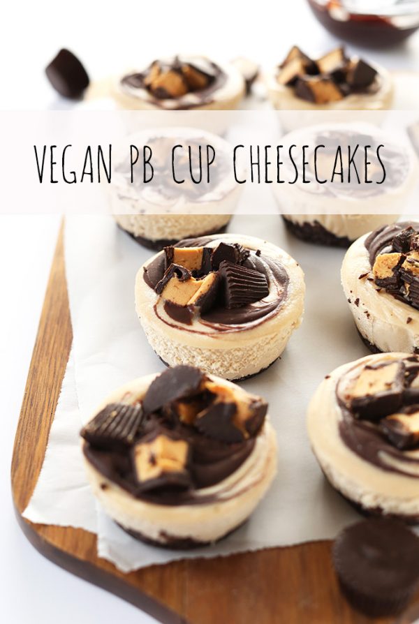 Vegan Peanut Butter Cup Cheesecake | Minimalist Baker Recipes