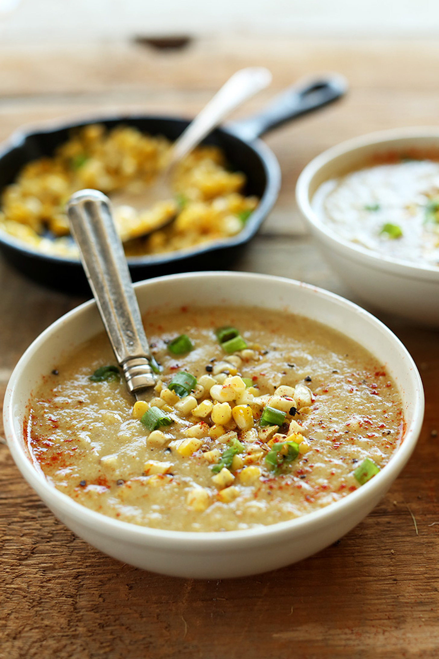 Vegan Corn Chowder Soup | Minimalist Baker Recipes