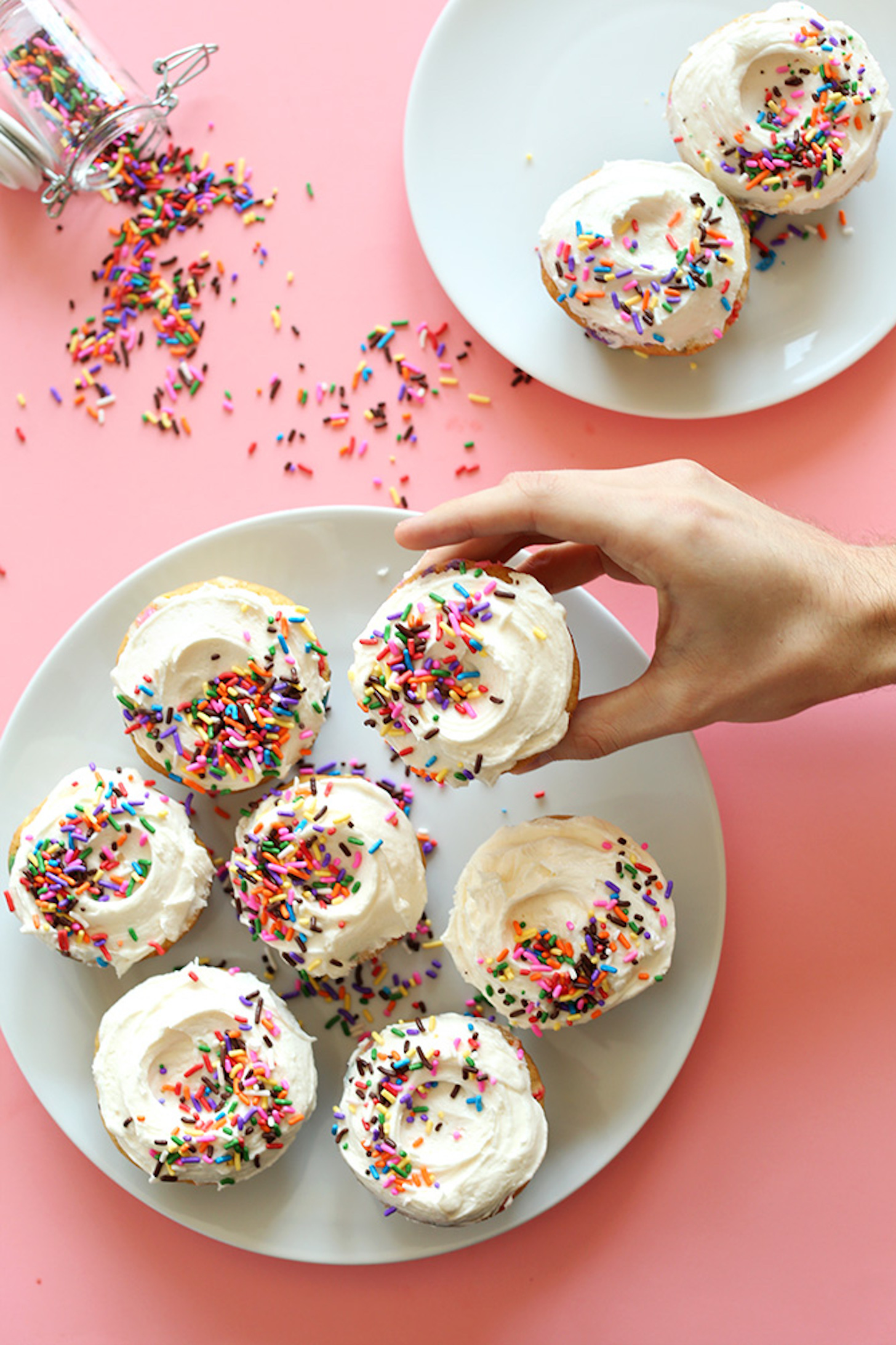 Vegan Funfetti Cupcakes Minimalist Baker Recipes