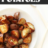 Image of best ever vegan breakfast potatoes