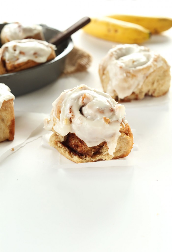 Banana Bread Cinnamon Rolls | Minimalist Baker Recipes