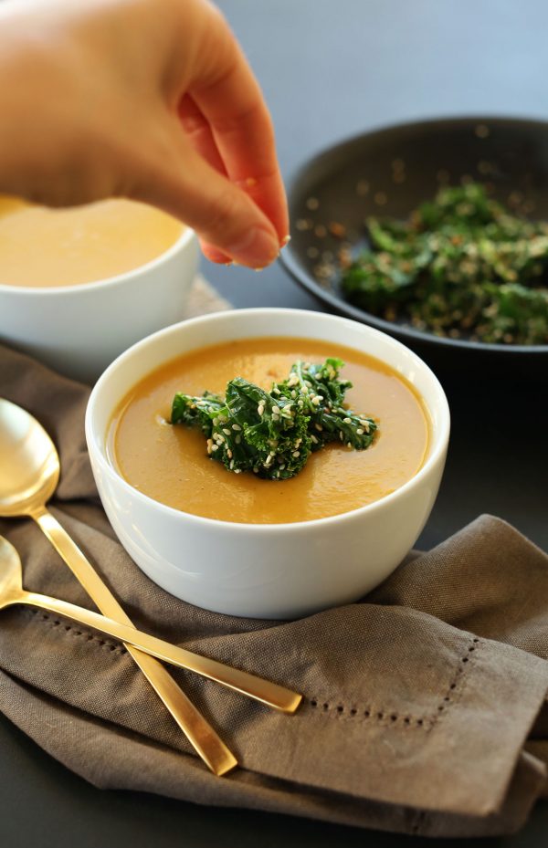 Simple Pumpkin Soup | Minimalist Baker Recipes