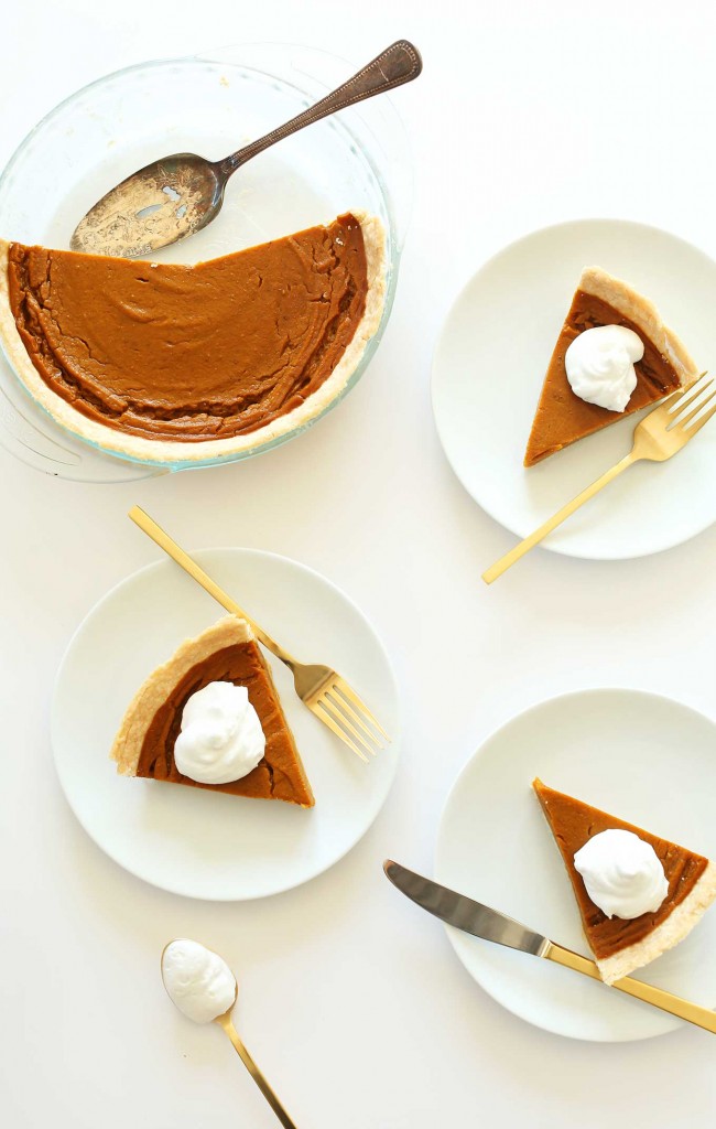 Vegan Gluten-Free Pumpkin Pie | Minimalist Baker Recipes