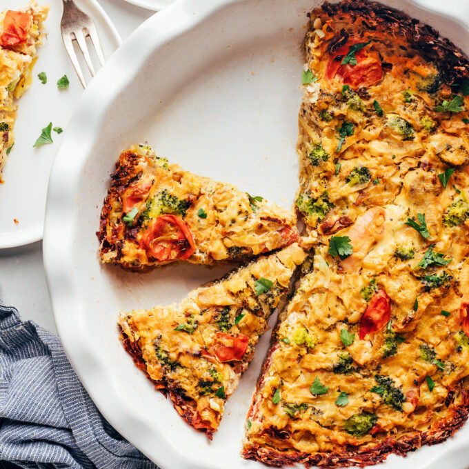 Simple Tofu Quiche | Minimalist Baker Recipes