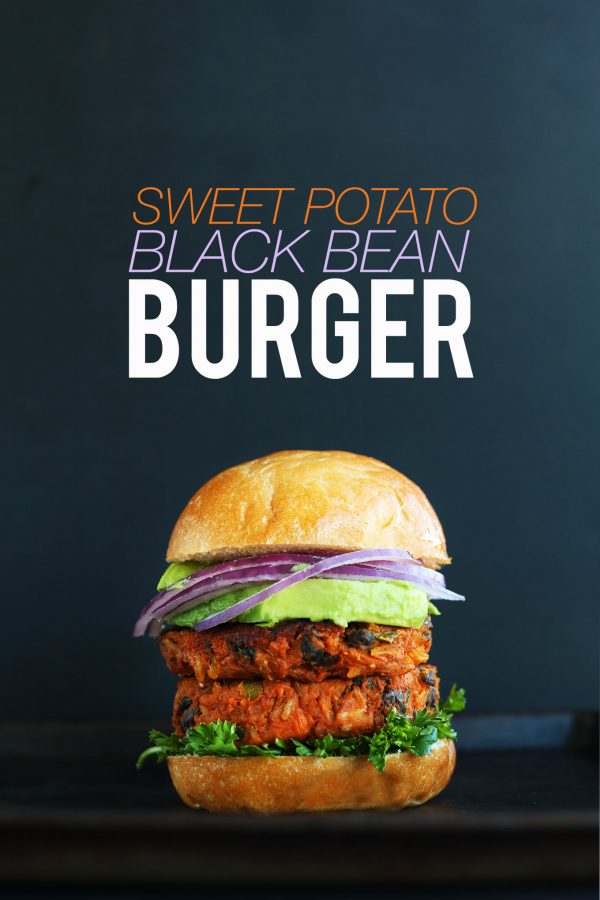 Sweet Potato Black Bean Burger | Minimalist Baker Recipes