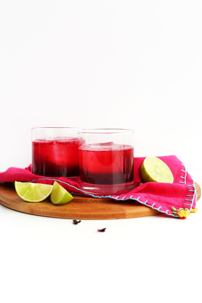 Hibiscus Margaritas | Minimalist Baker Recipes