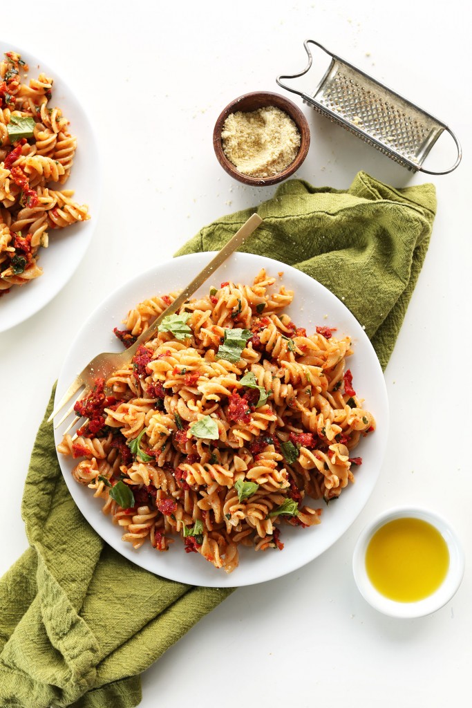 SunDried Tomato Pasta Minimalist Baker Recipes