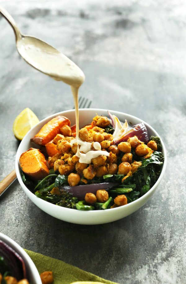 Sweet Potato Chickpea Buddha Bowl | Minimalist Baker Recipes