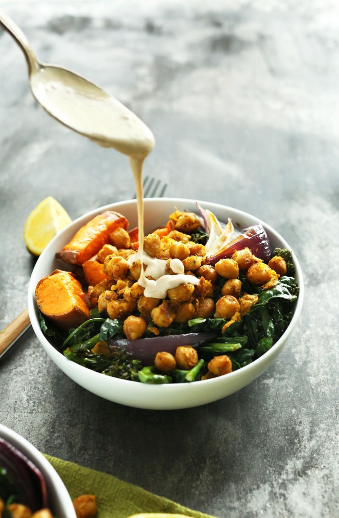 Sweet Potato Chickpea Buddha Bowl Minimalist Baker Recipes