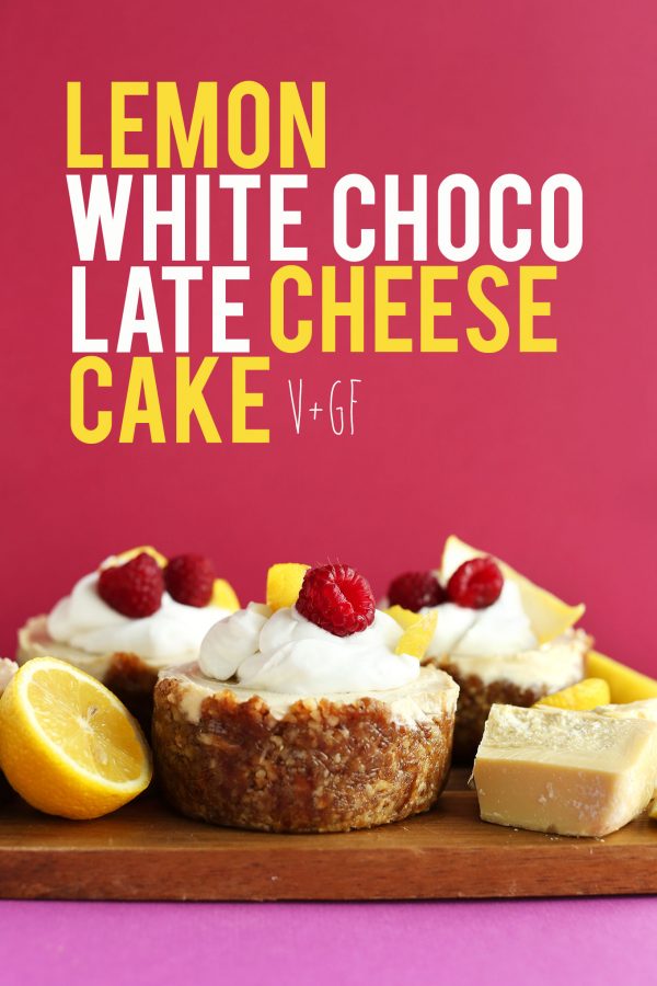 White Chocolate Lemon Cheesecake Minimalist Baker Recipes