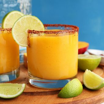 Chili Lime Mango Margaritas | Minimalist Baker Recipes