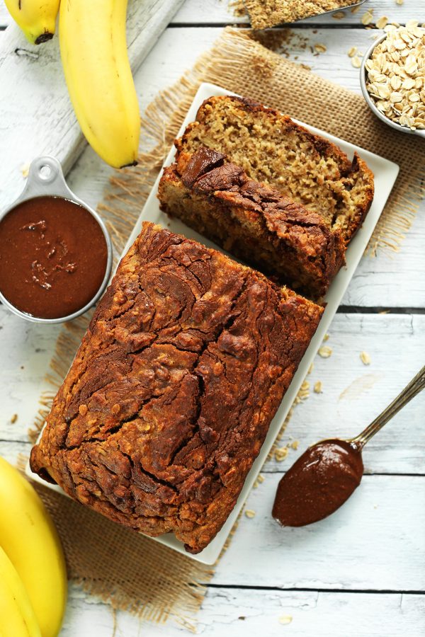 Gluten-Free Nutella Banana Bread | Minimalist Baker Recipes