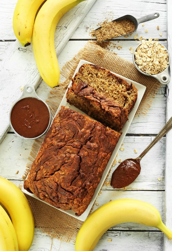 Gluten-Free Nutella Banana Bread | Minimalist Baker Recipes