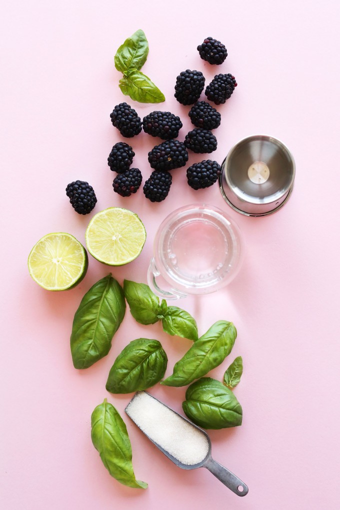 Blackberry Basil Mojito Minimalist Baker Recipes
