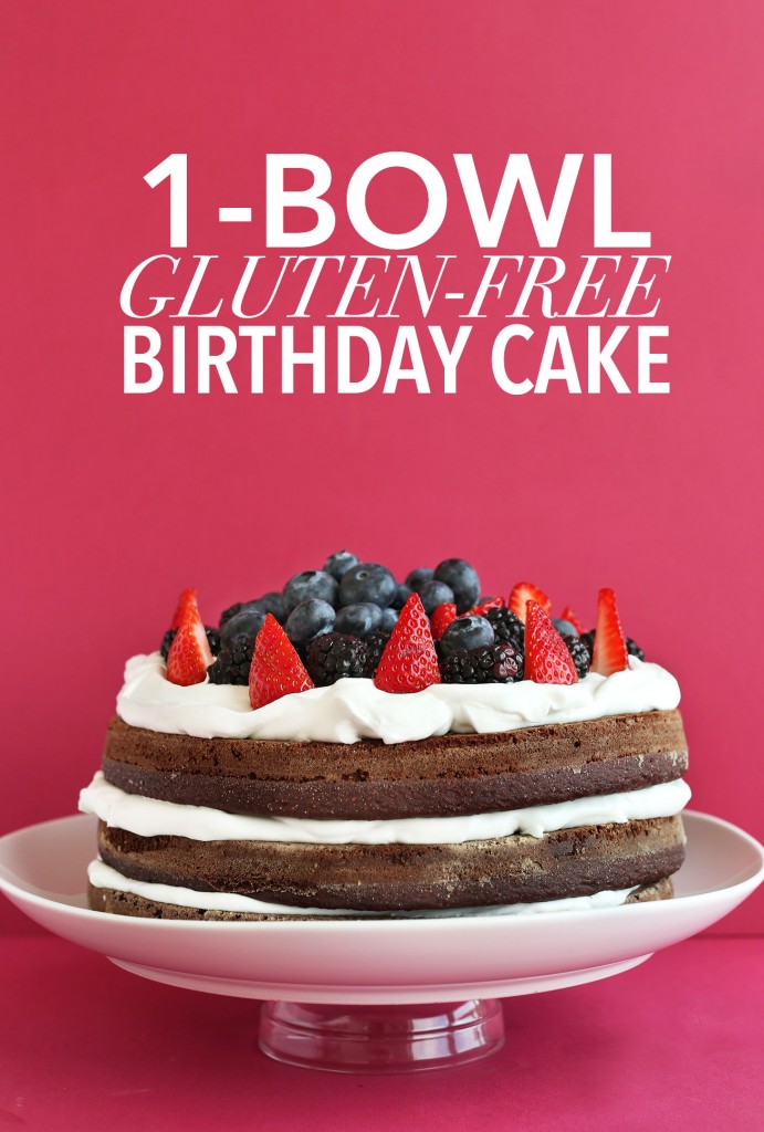 Gluten-Free Birthday Cake | Minimalist Baker Recipes