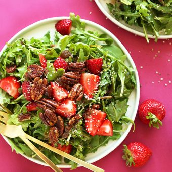 Strawberry Arugula Salad | Minimalist Baker Recipes