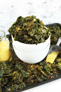 30 Minute Cheesy Kale Chips Minimalist Baker Recipes