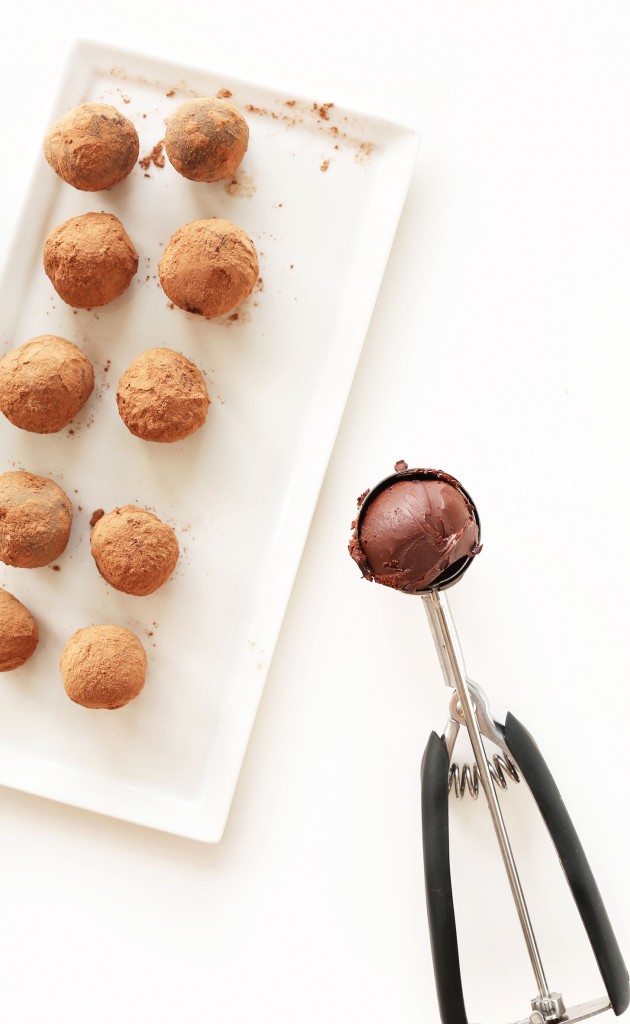 2Ingredient Chocolate Truffles Minimalist Baker Recipes