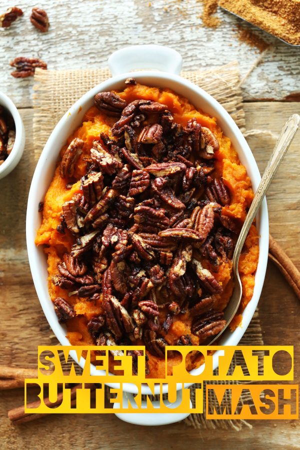 Butternut Squash Sweet Potato Casserole | Minimalist Baker Recipes