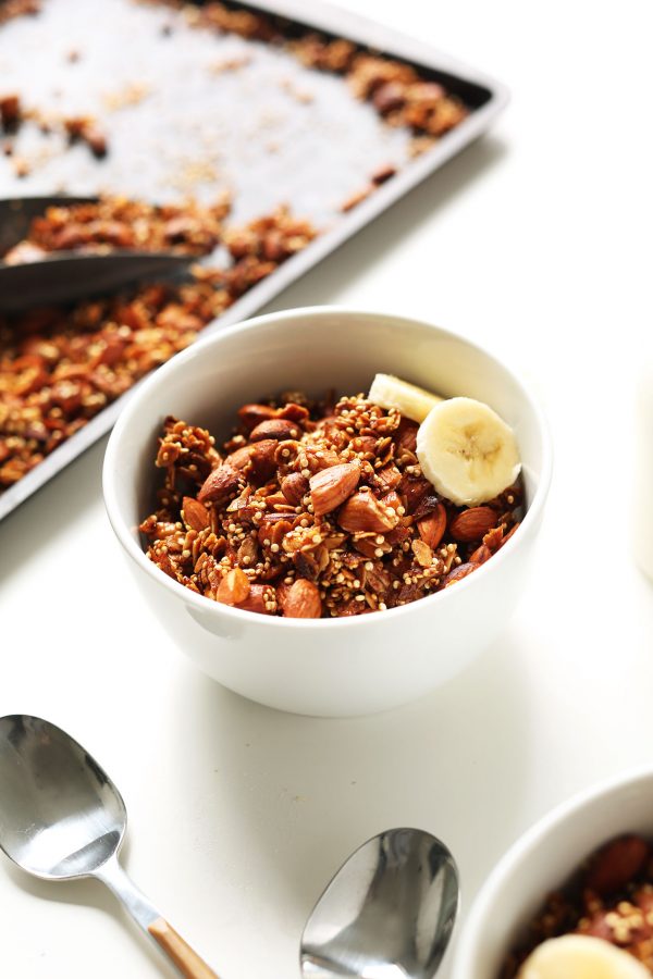 minimalist baker dark chocolate quinoa breakfast bowl