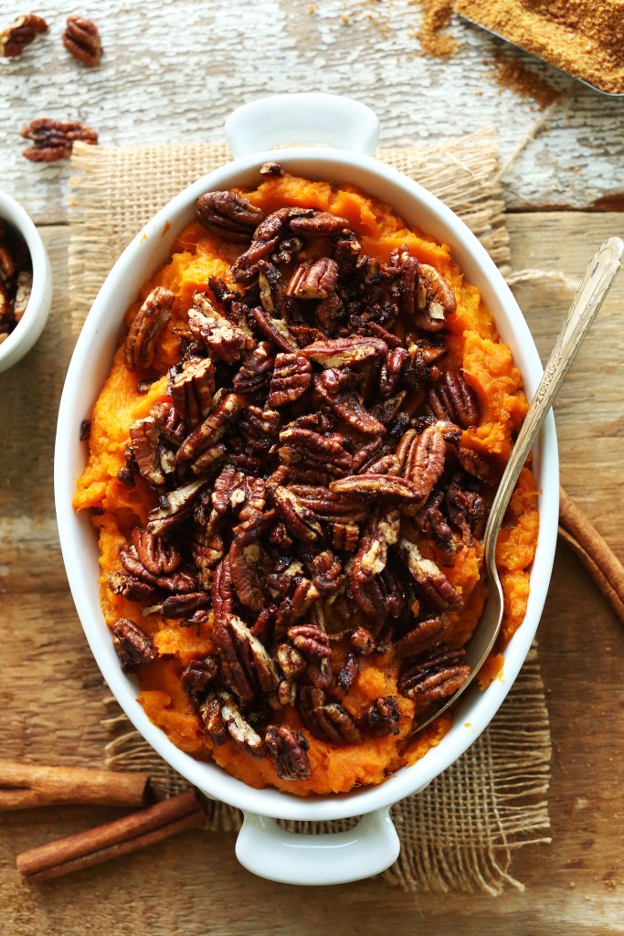 Butternut Squash Sweet Potato Casserole  Minimalist Baker 