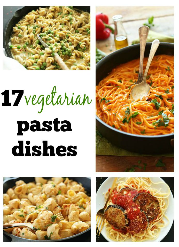 17 Vegetarian Pasta Dishes