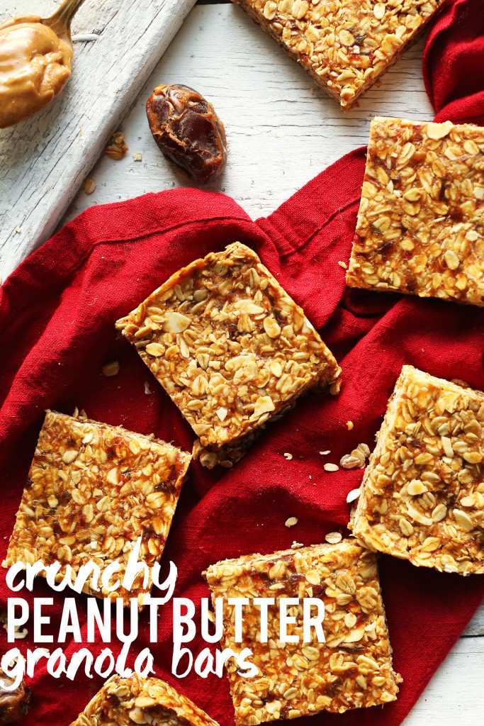 Peanut Butter Granola Bars Minimalist Baker Recipes