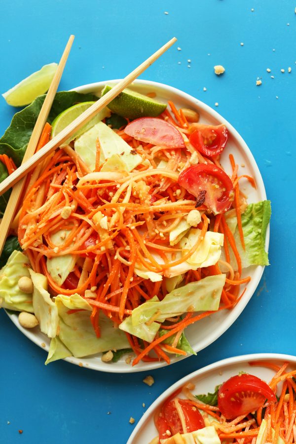 Vegan Papaya Salad | Minimalist Baker Recipes