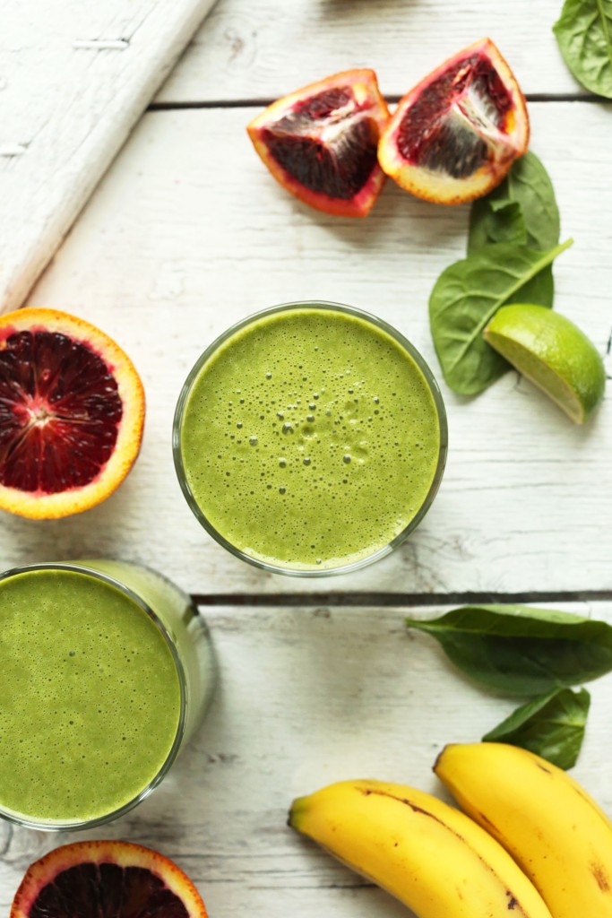 Blood Orange Green Smoothie  Minimalist Baker Recipes