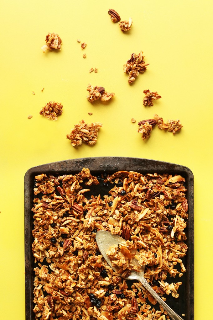 Super Chunky Coconut Granola Minimalist Baker Recipes 3348