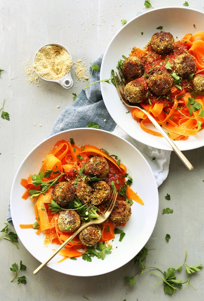 Easy Lentil Meatballs (Vegan + GF) | Minimalist Baker Recipes