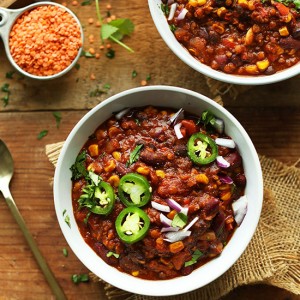 1-Pot Red Lentil Chili | Minimalist Baker Recipes