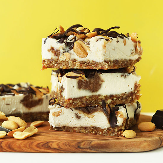 Vegan Snickers Cheesecake | No Bake Desserts To Make This Summer | Homemade Recipes