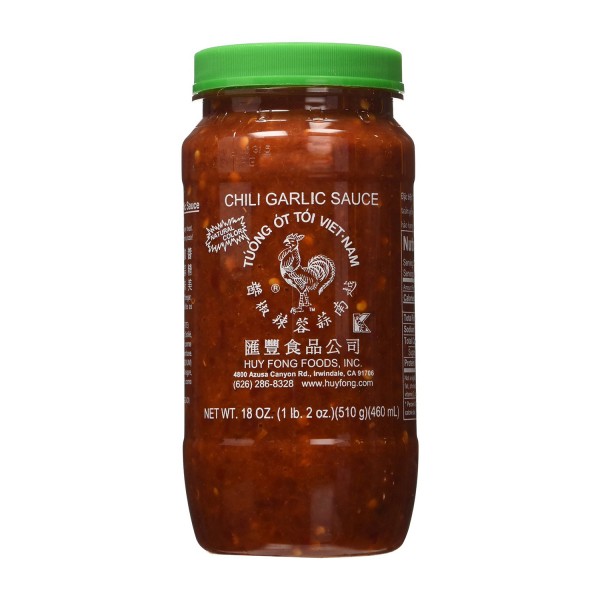 Our favorite brand of chili garlic sauce