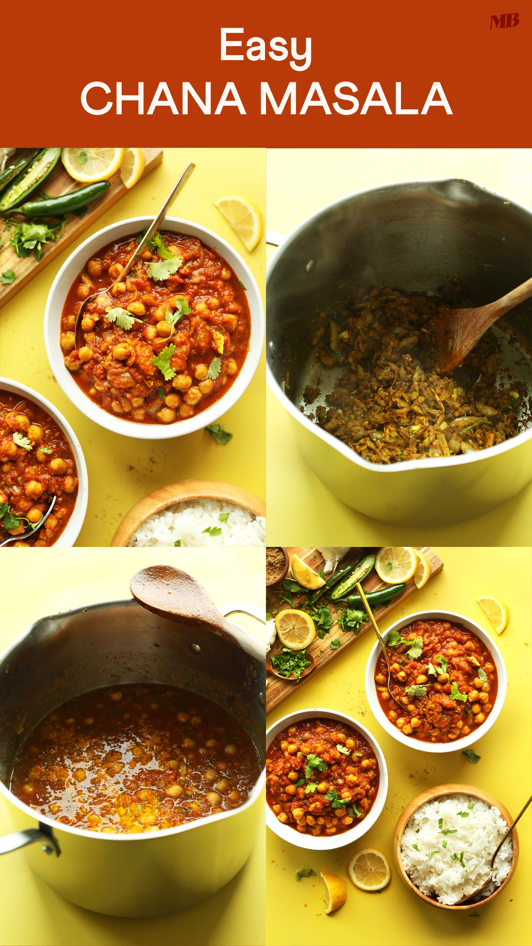 Easy Chana Masala Minimalist Baker Recipes   MB ChanaMasala Pinterest 