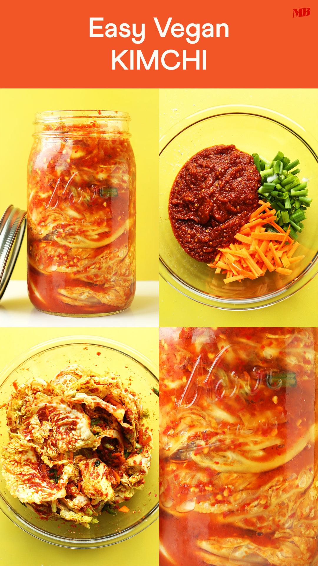 Easy Vegan Kimchi | Minimalist Baker Recipes