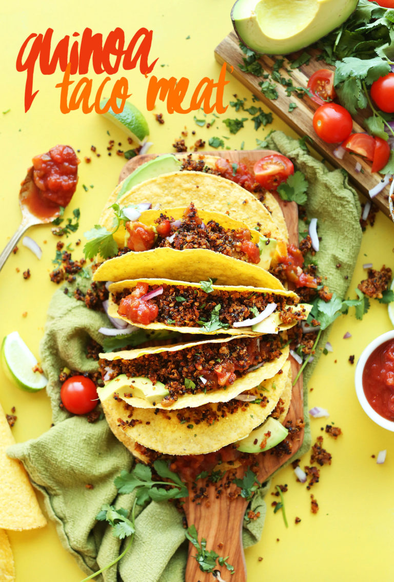 Quinoa Taco Meat | Minimalist Baker Recipes