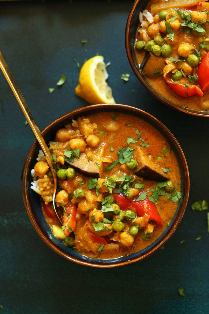 Coconut Red Chickpea Curry | Minimalist Baker Recipes
