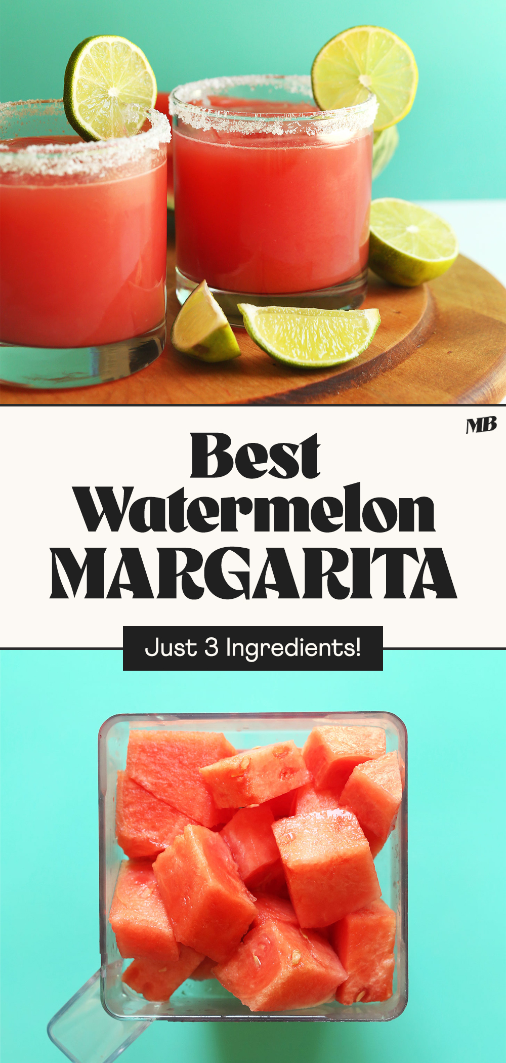 The Best Watermelon Margarita | Minimalist Baker Recipes