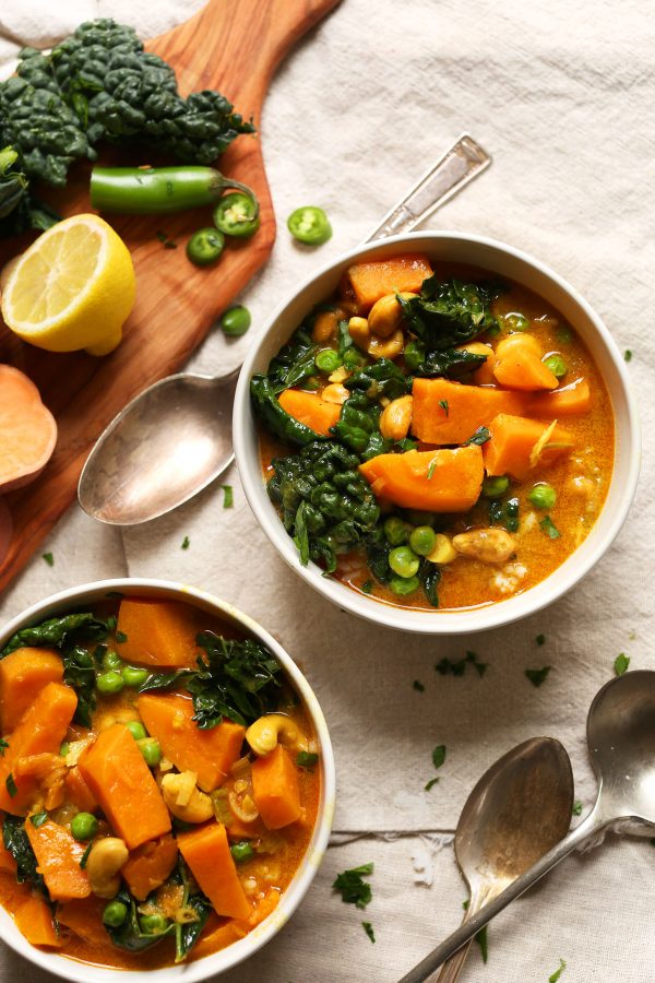 Kale Sweet Potato Curry | Minimalist Baker Recipes