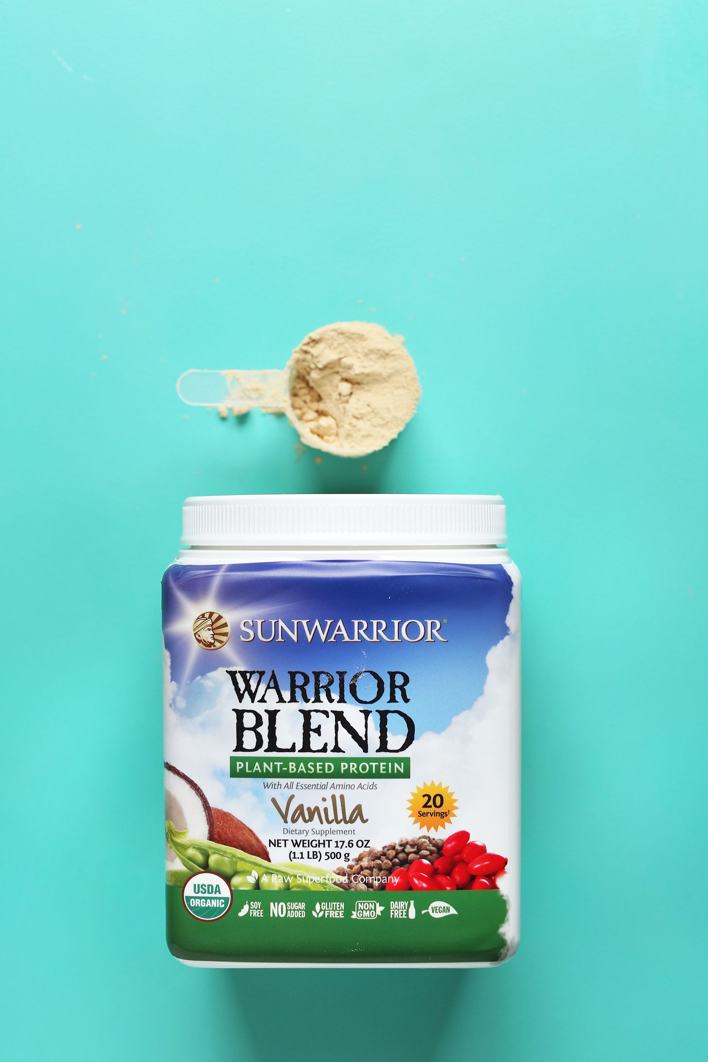 Sunwarrior vegan vanilla protein powder review